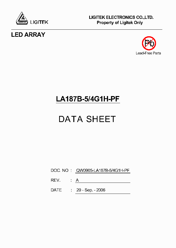 LA187B-5-4G1H-PF_1496073.PDF Datasheet