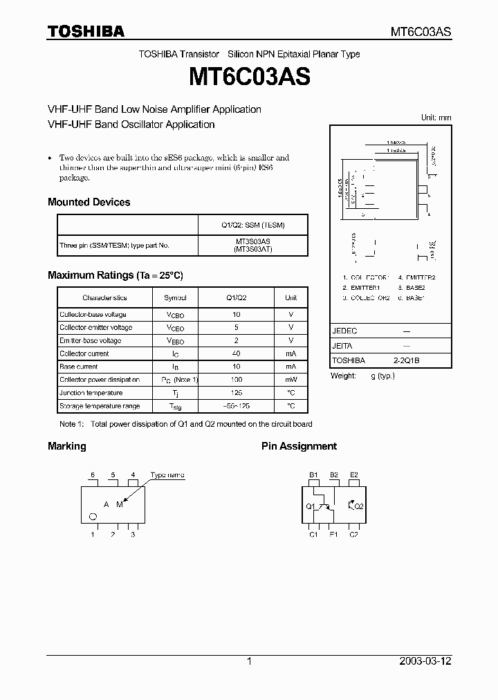 MT6C03AS_1529039.PDF Datasheet