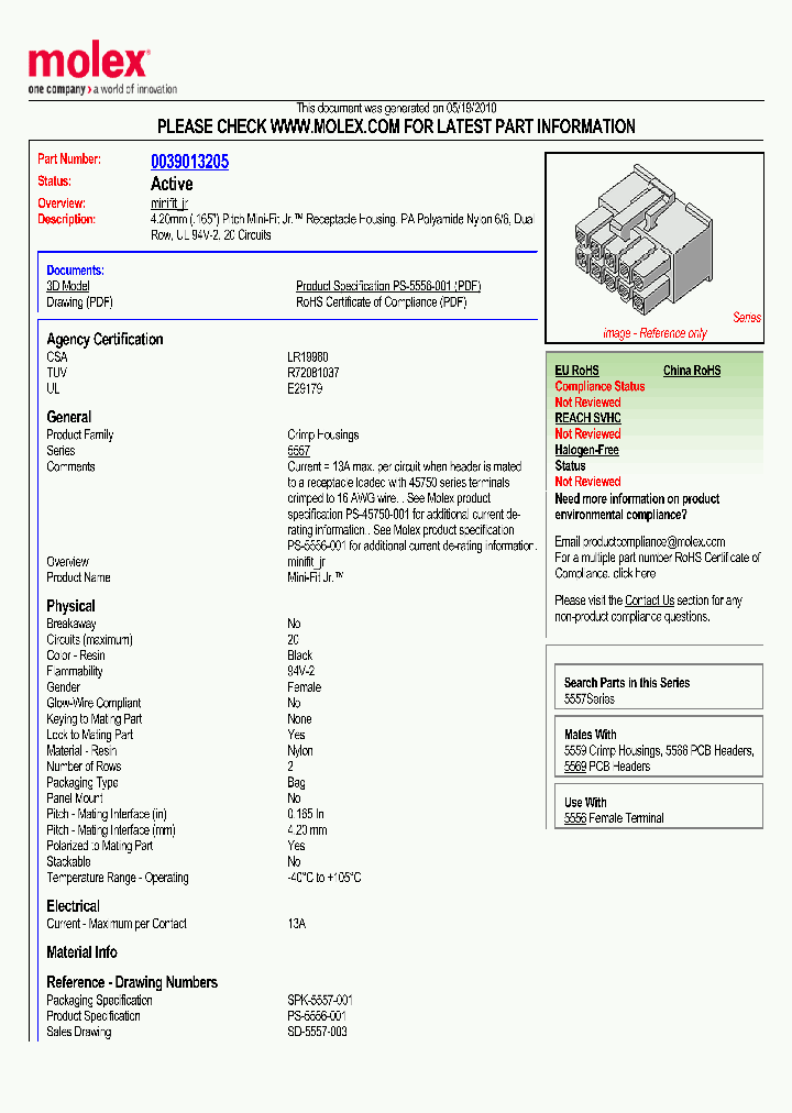 39-01-3205_1533584.PDF Datasheet