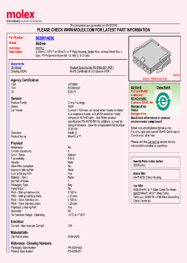 39-01-4056_1533630.PDF Datasheet