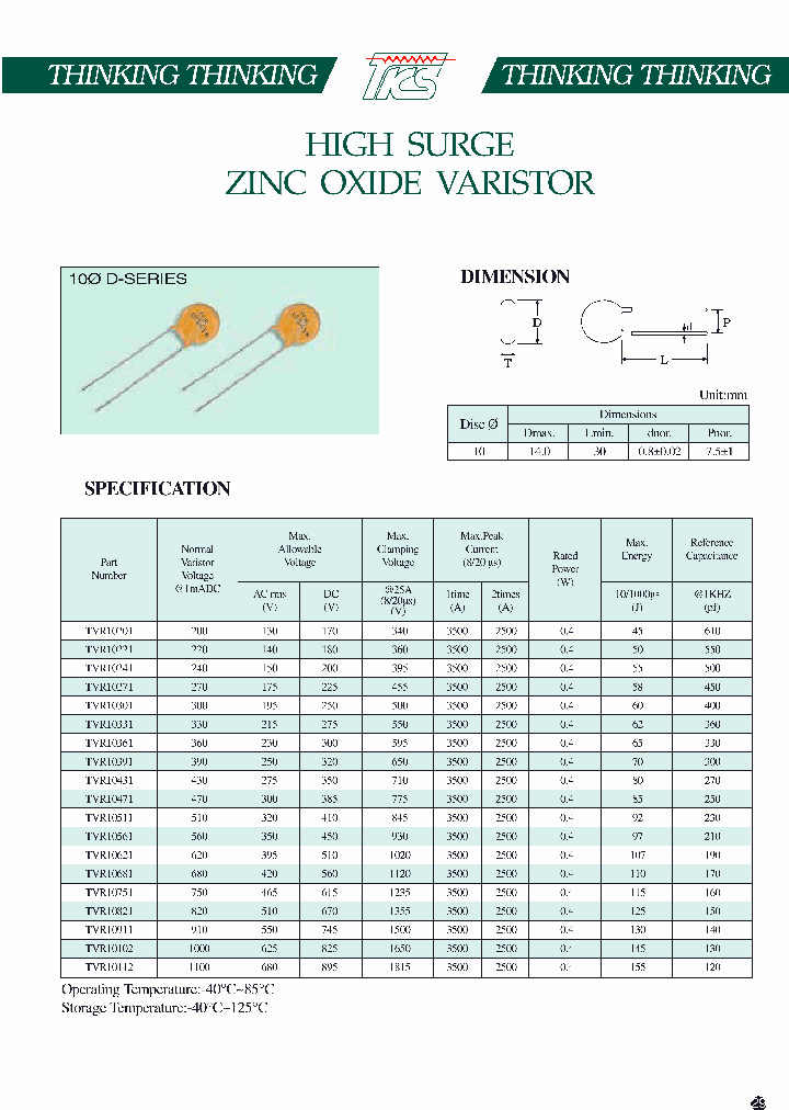 TVR10XXX_1541889.PDF Datasheet