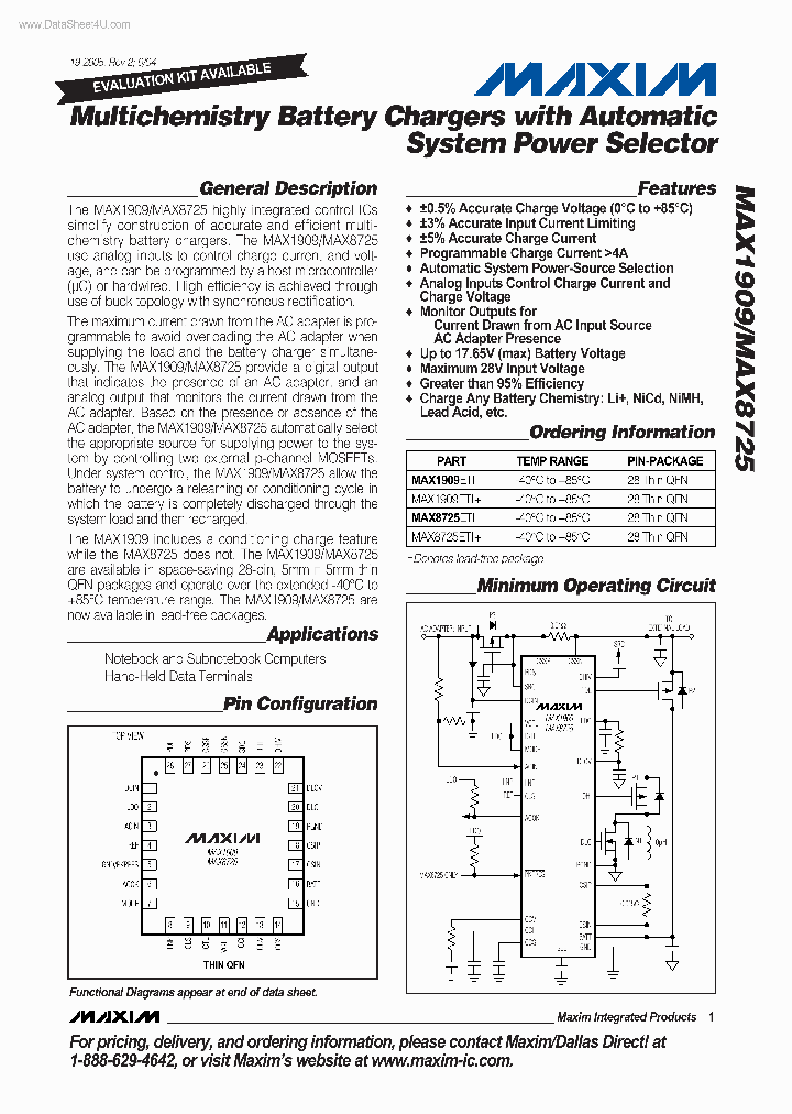 MAX1909_1568962.PDF Datasheet