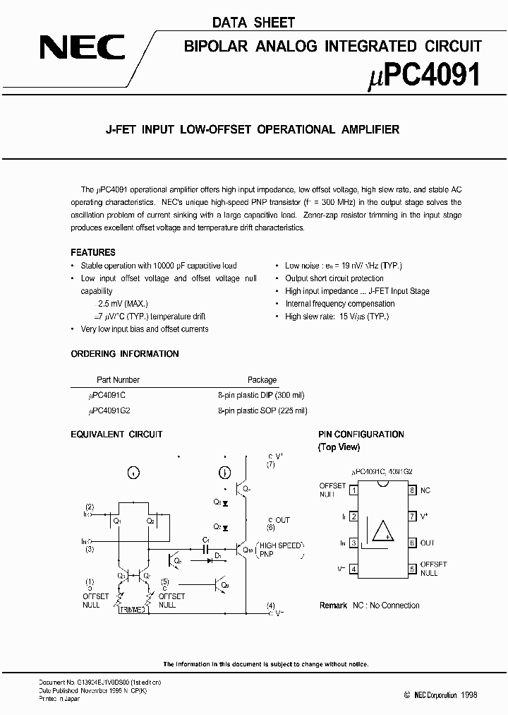 UPC4091G2-E1_1573750.PDF Datasheet