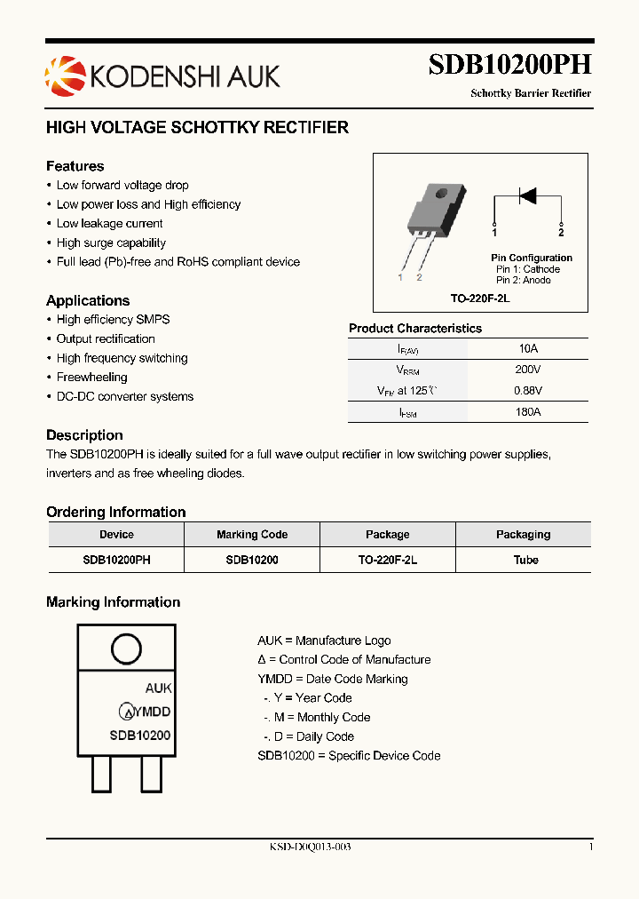 SDB10200PH_1579657.PDF Datasheet