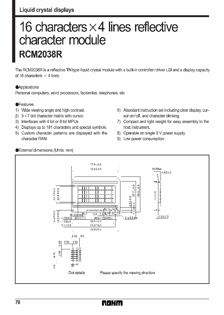 RCM2038R_889483.PDF Datasheet