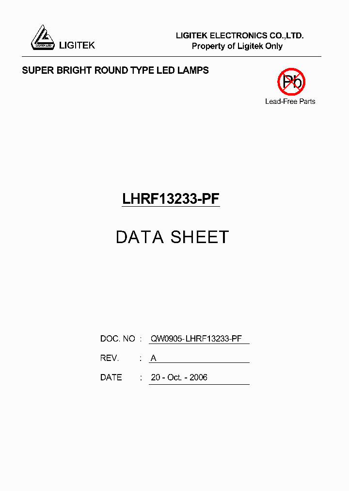LHRF13233-PF_1589713.PDF Datasheet