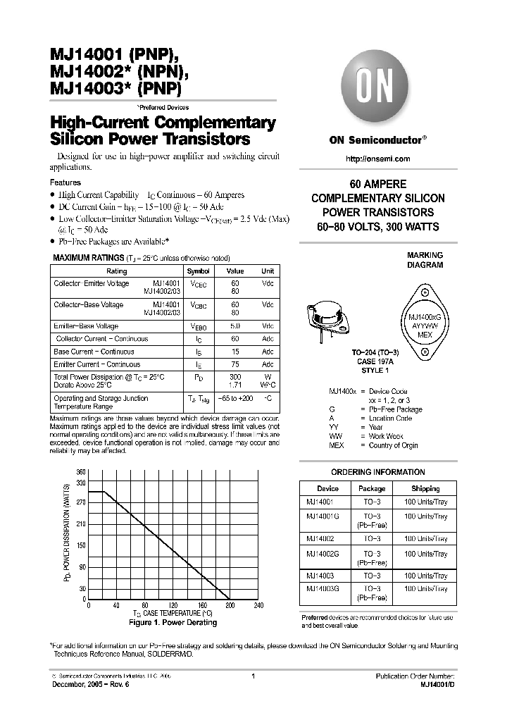 MJ14003G_1590847.PDF Datasheet