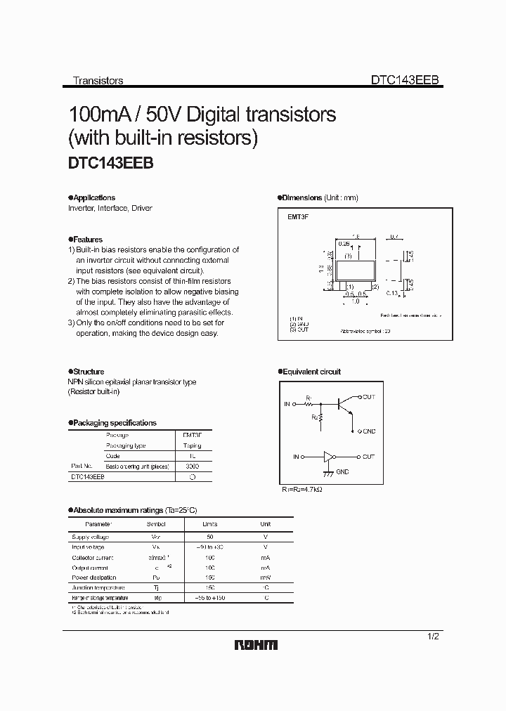 DTC143EEB_1591666.PDF Datasheet