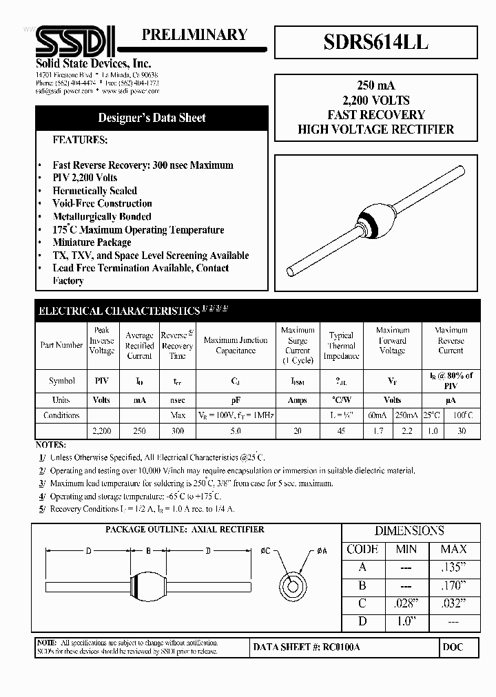 SDRS614LL_1590240.PDF Datasheet