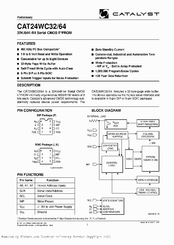 CAT24WC32K-27_914059.PDF Datasheet