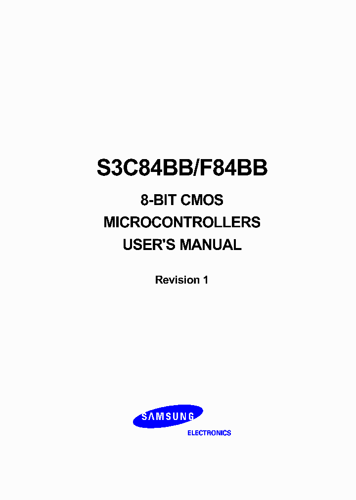 S3C84BBF84BB_925801.PDF Datasheet