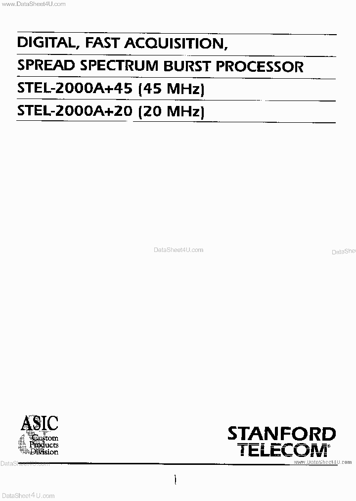 STEL-2000A_1600340.PDF Datasheet
