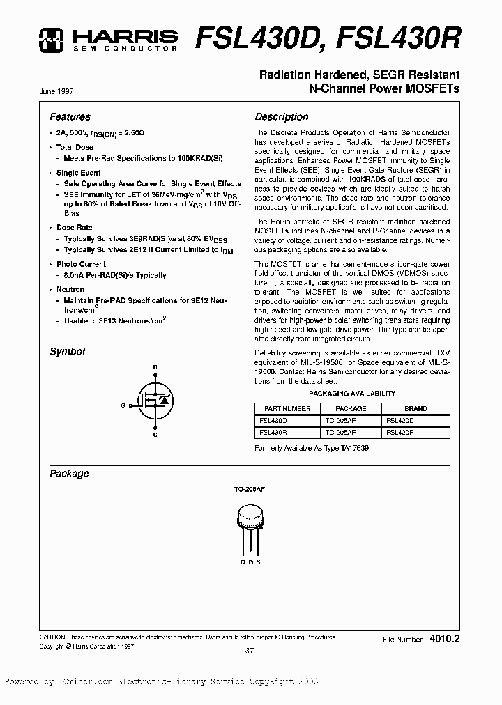 FSL430D4_973809.PDF Datasheet