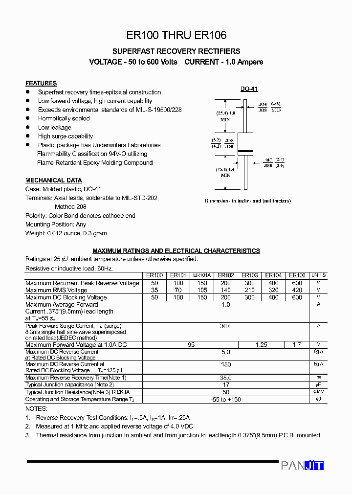 ER100_1603278.PDF Datasheet