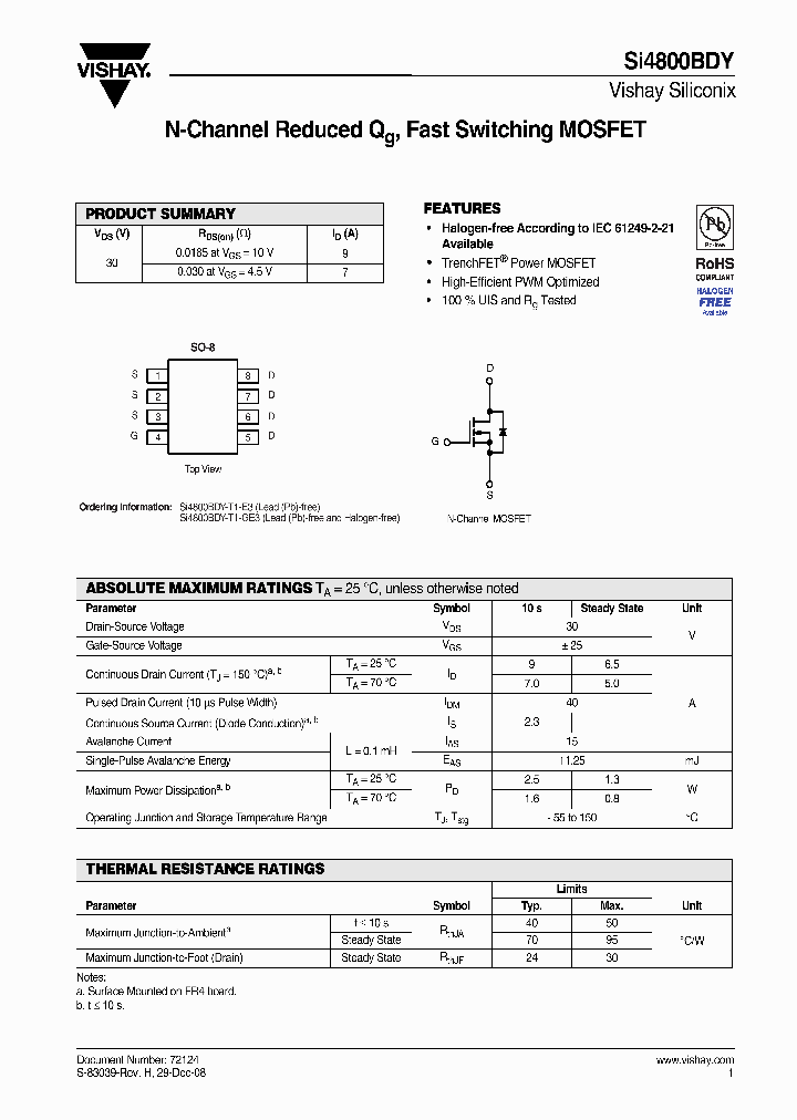 SI4800BDY-T1-GE3_985022.PDF Datasheet