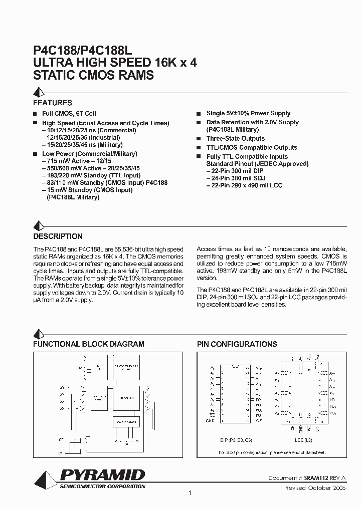 P4C188-15CM_1004913.PDF Datasheet