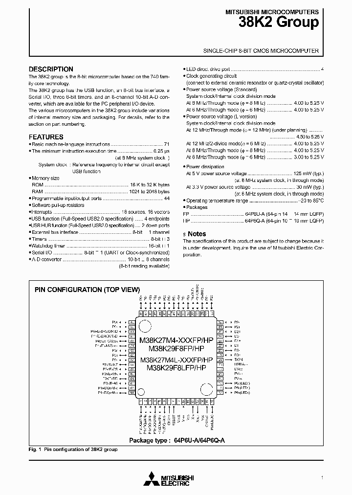 38K2_1005118.PDF Datasheet