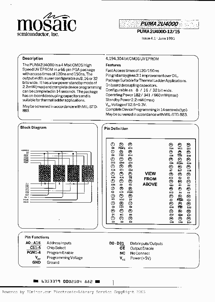 PUMA2U4000M-15_1032966.PDF Datasheet