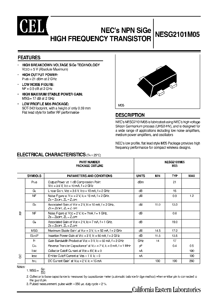 NESG2101M05-T1_1034737.PDF Datasheet