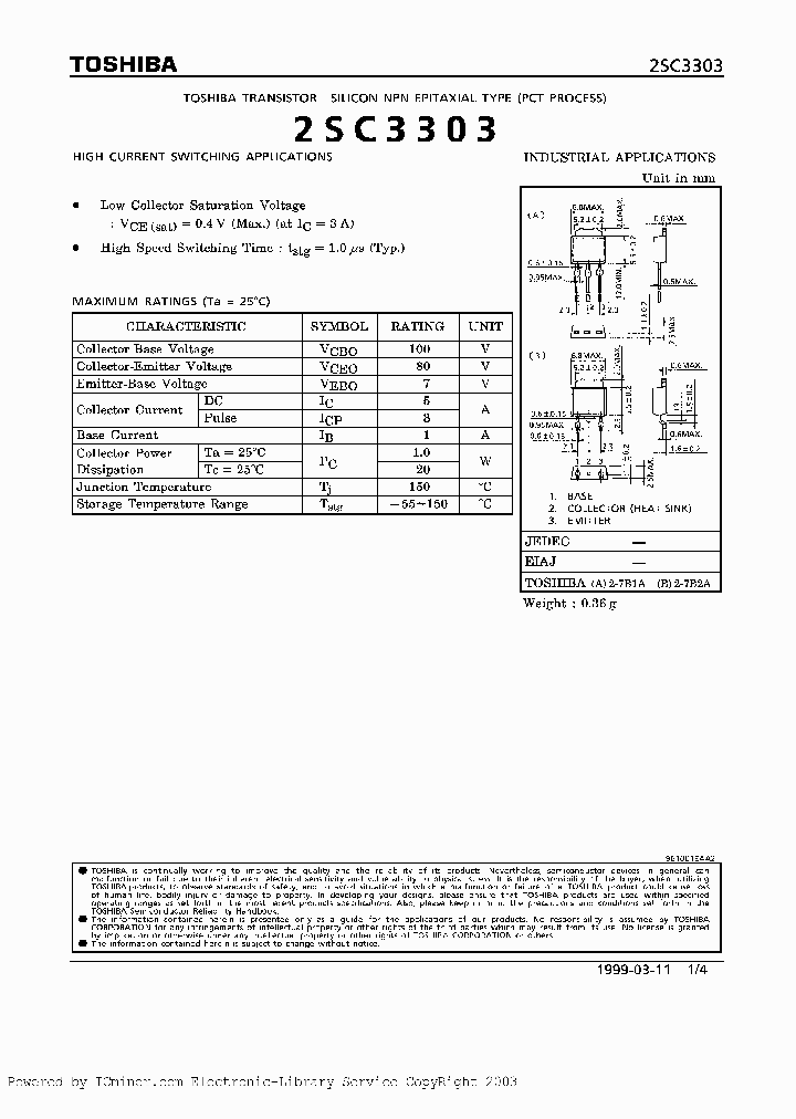 2SC3303O_1034243.PDF Datasheet