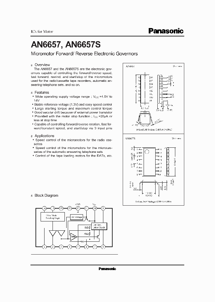 AN6657AN6657S_1048379.PDF Datasheet