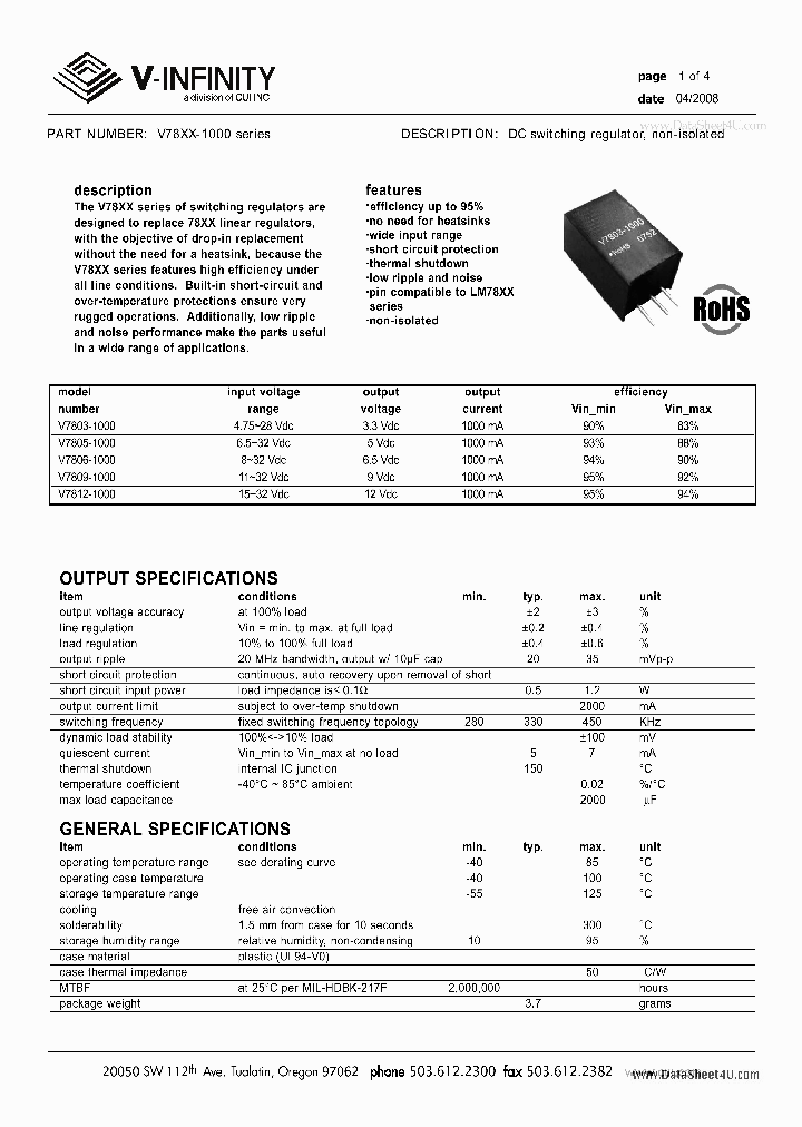 V7803-500_1649521.PDF Datasheet