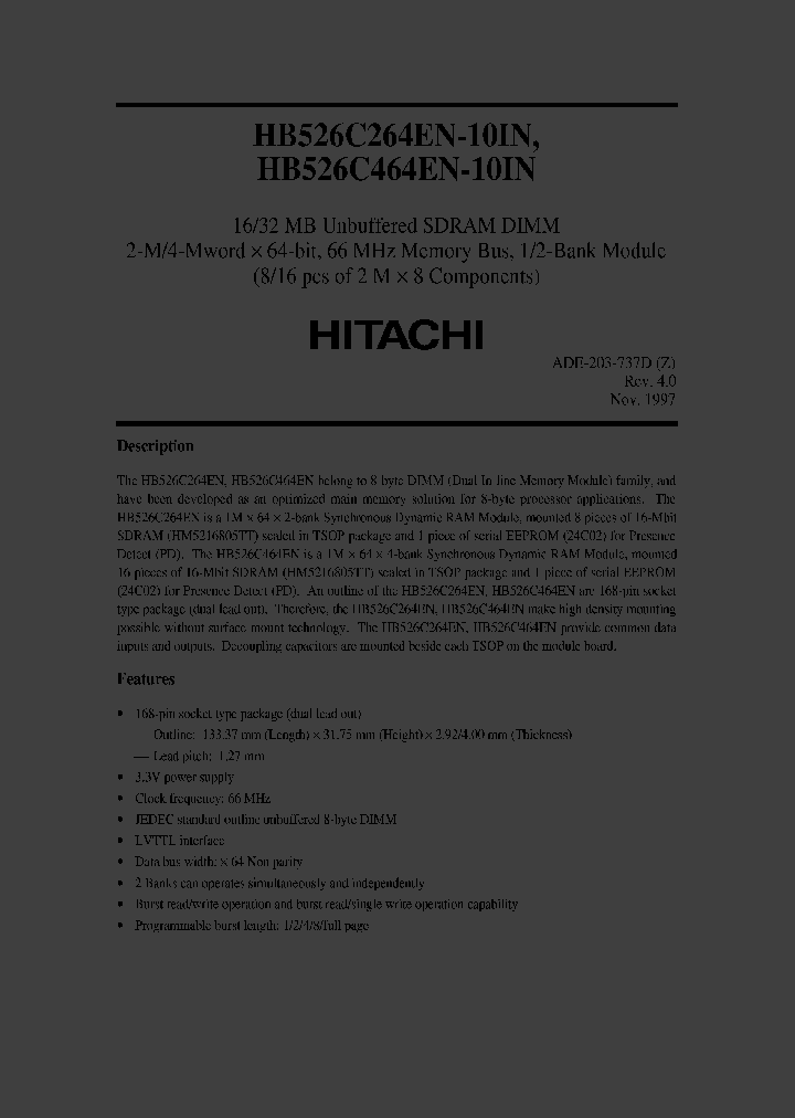 HB526C464EN-10IN_1060595.PDF Datasheet