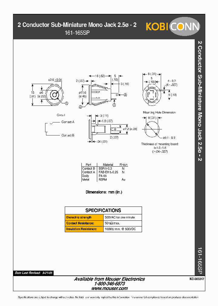 161-165SP_1085210.PDF Datasheet
