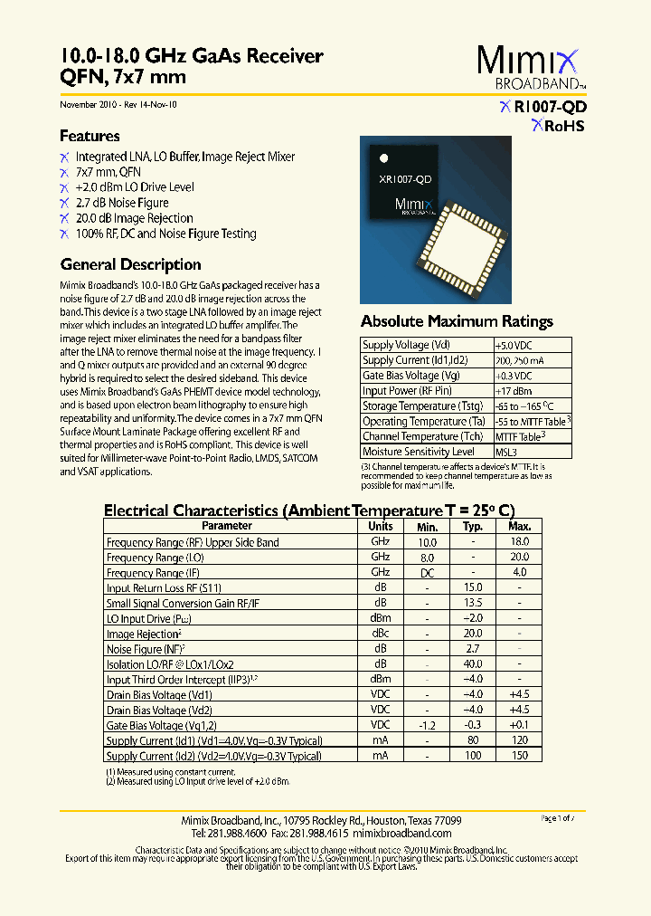 XR1007-QD10_1665864.PDF Datasheet