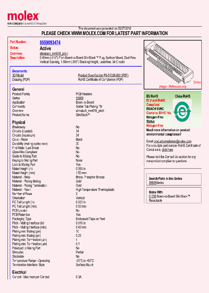 55909-3474_1672480.PDF Datasheet