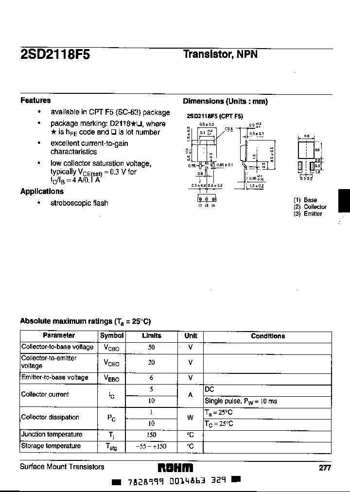 2SD2118F5Q_1097333.PDF Datasheet