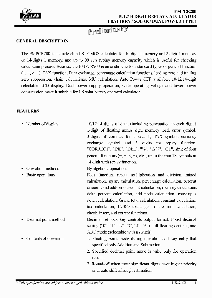 EMPCR200_1121019.PDF Datasheet