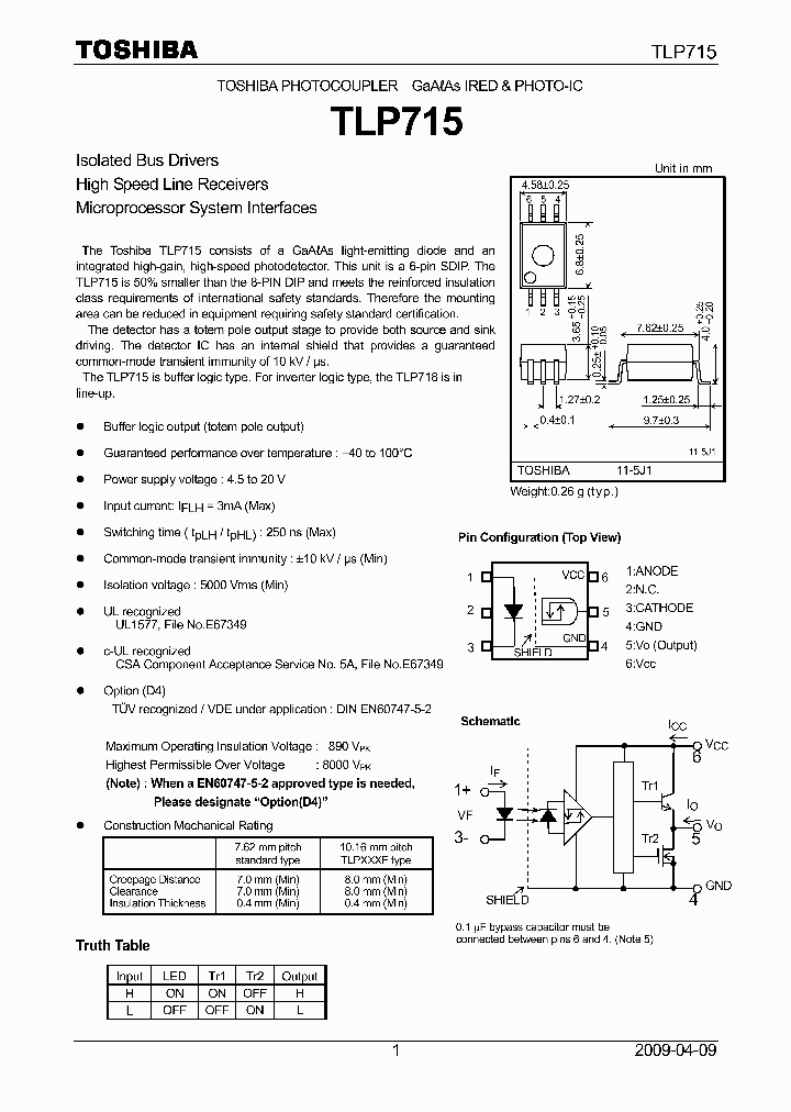 TLP715F_1117198.PDF Datasheet