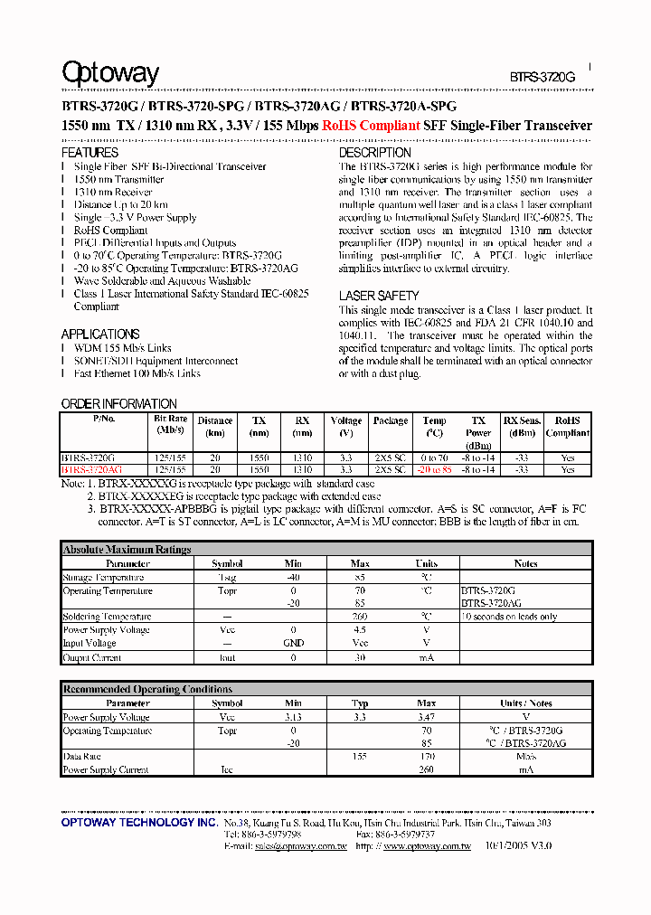 BTRS-3720G_1122472.PDF Datasheet