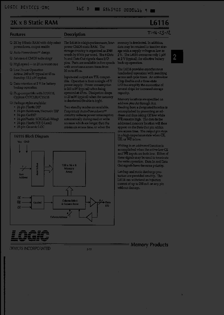 L6116DM85_1152559.PDF Datasheet