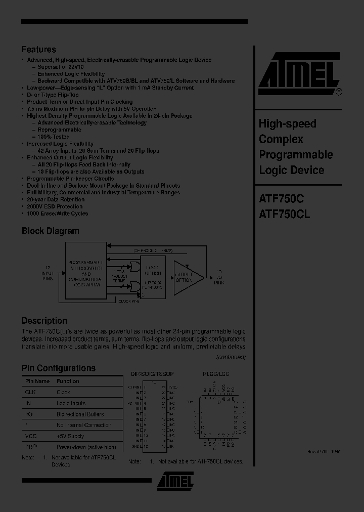 ATF750C-10NM883_1150169.PDF Datasheet