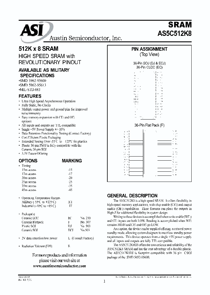AS5C512K8F-17E883C_1184611.PDF Datasheet