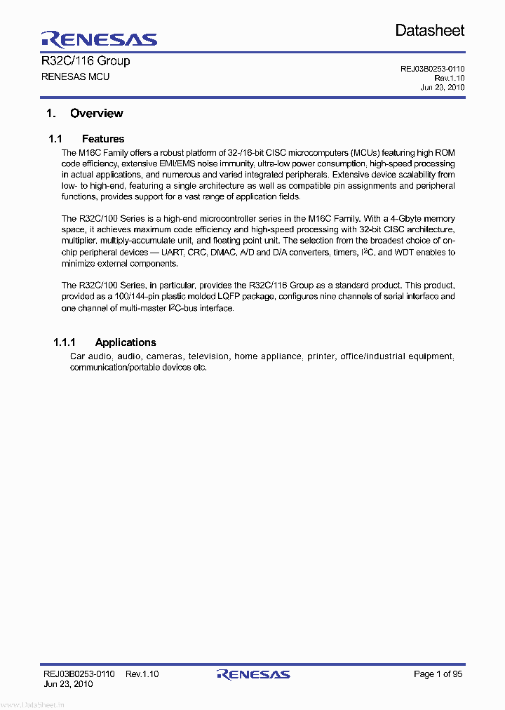 R32C116_1691639.PDF Datasheet