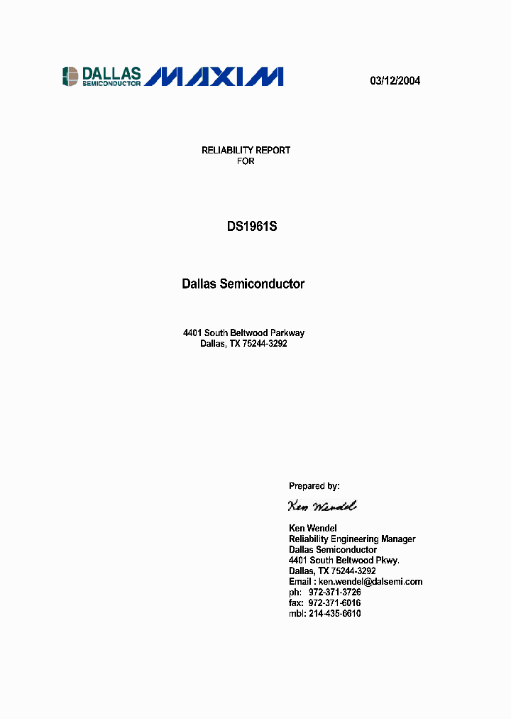DS1961S-F3_1200782.PDF Datasheet