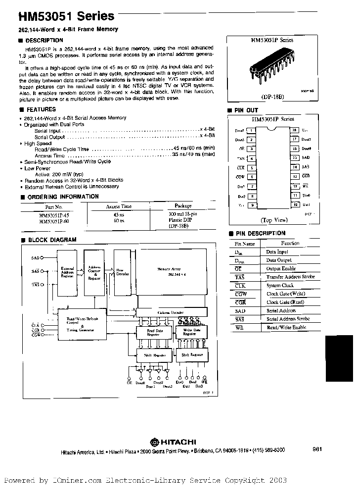 HM53051P-60_1199424.PDF Datasheet