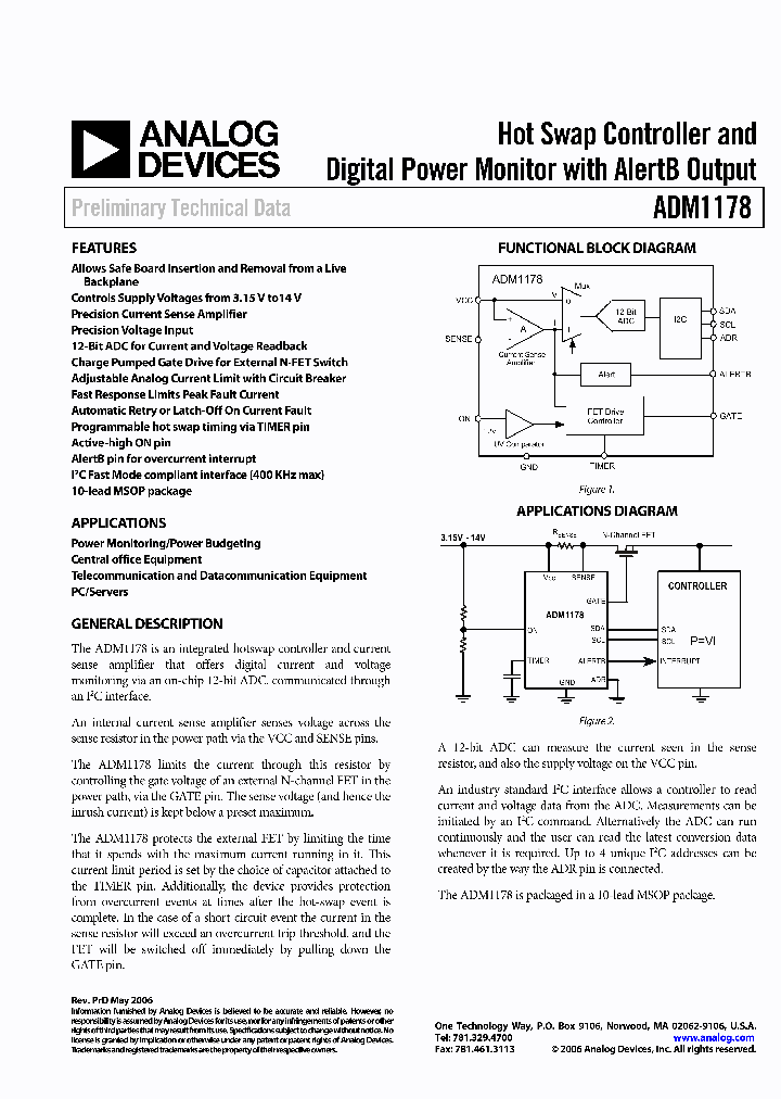 ADM1178_1228415.PDF Datasheet