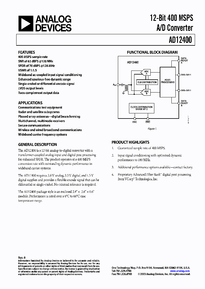 AD12400KIT_1244301.PDF Datasheet