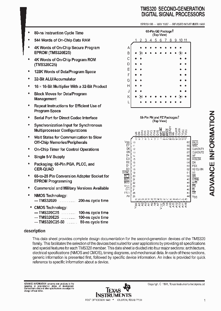 TMS320C25-33-50_1245902.PDF Datasheet