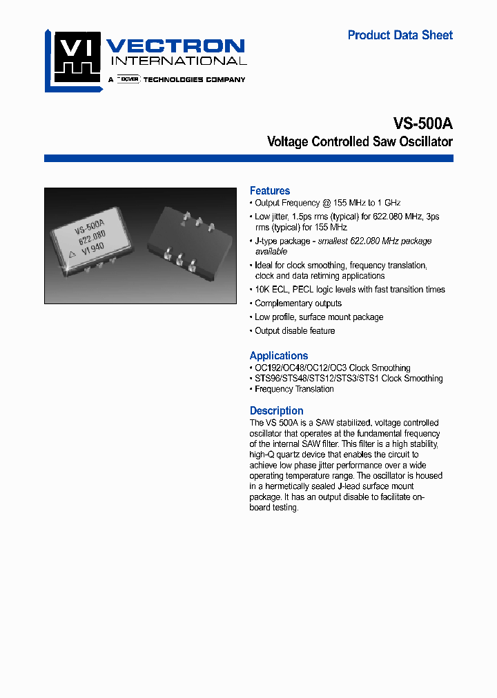 VS-500A311040_1274564.PDF Datasheet