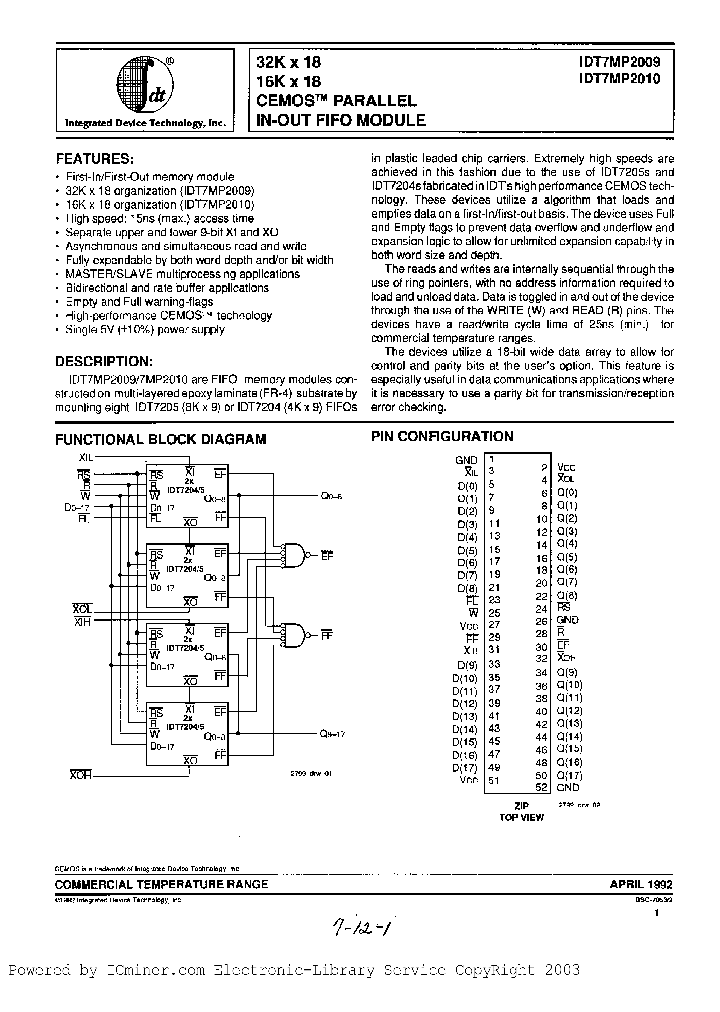 IDT7MP2009S50Z_1273190.PDF Datasheet