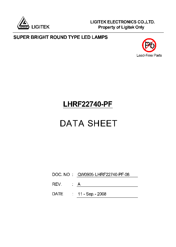 LHRF22740-PF_1716620.PDF Datasheet