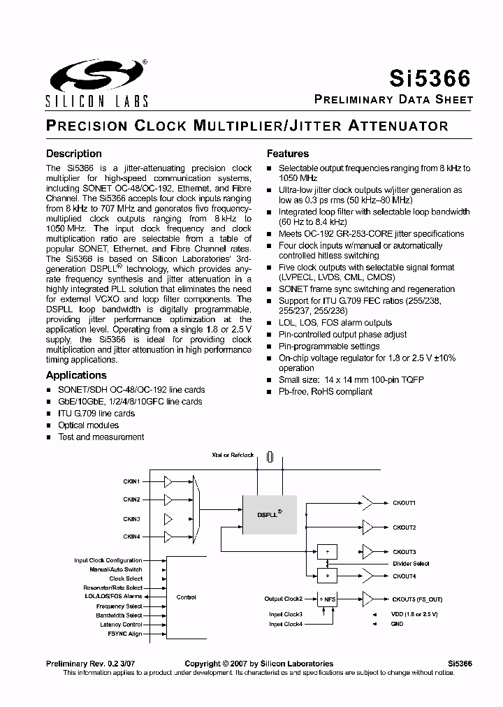 SI5366-B-GQ_1329265.PDF Datasheet