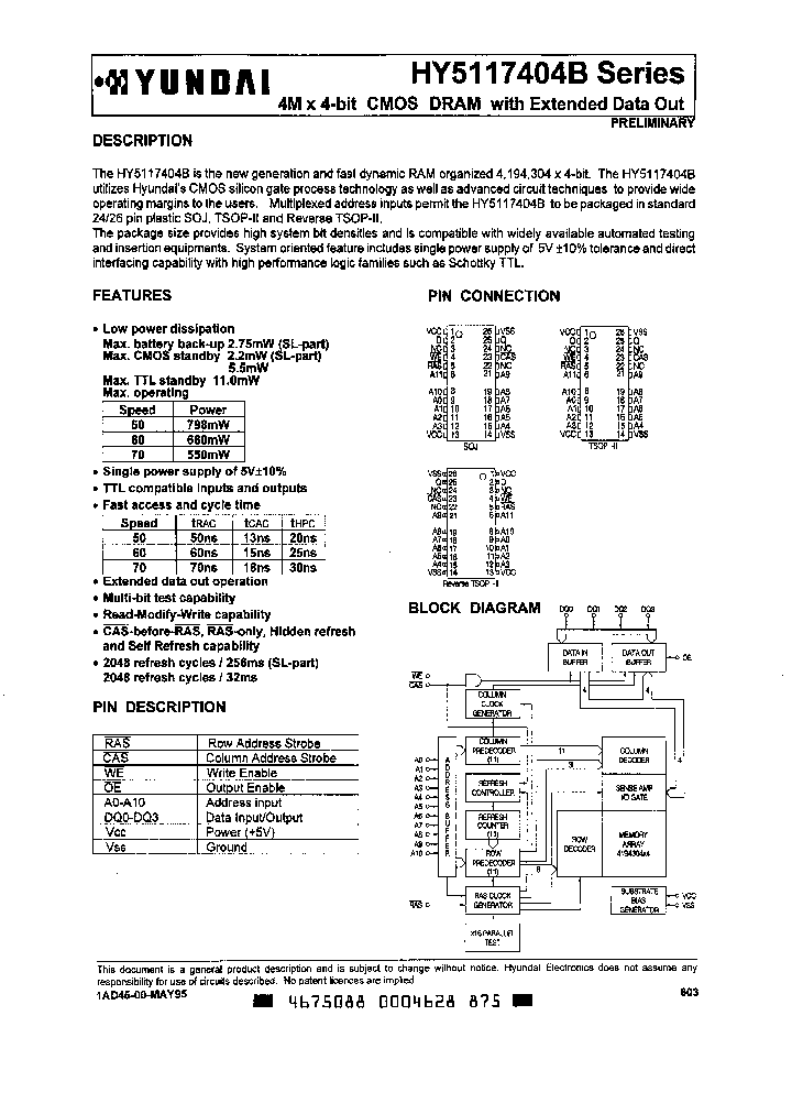 HY5117404BR-60_1375543.PDF Datasheet