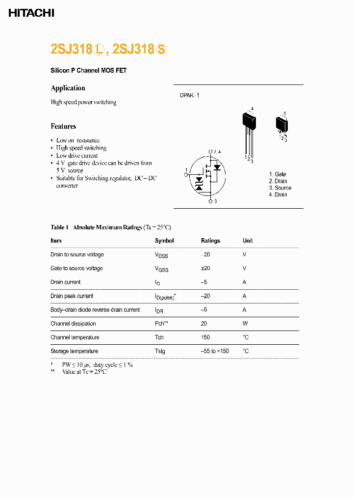 2SJ318L_1375677.PDF Datasheet