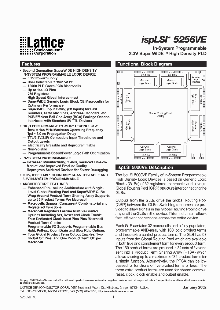 ISPLSI5256VE_1406227.PDF Datasheet